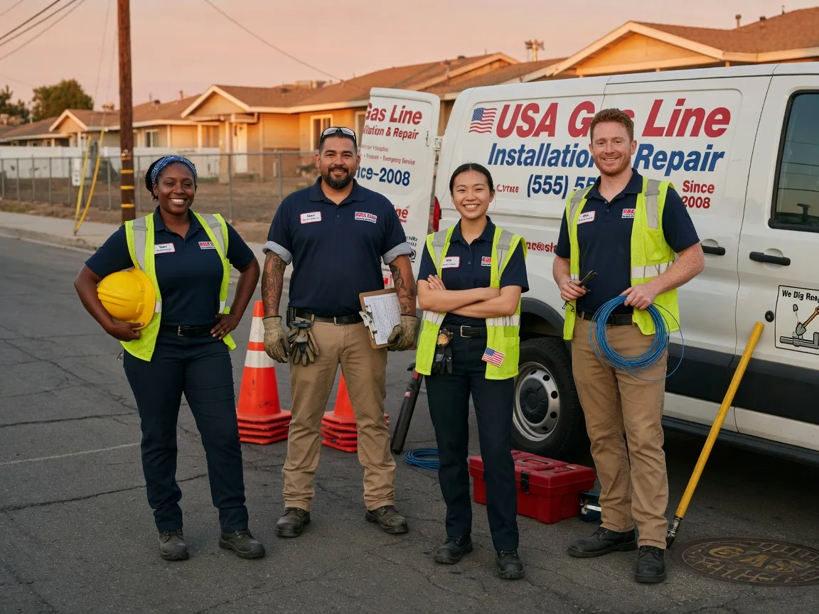 Gas Line Installation company in Dimmitt, TX